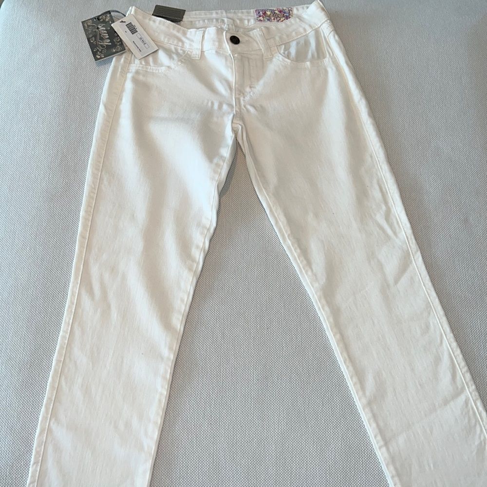 Siwy Hannah Slim Crop Denim Size 24